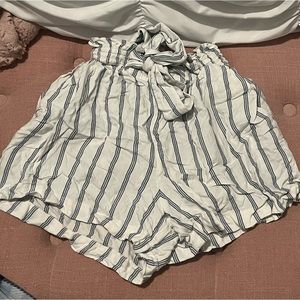 American eagle striped shorts